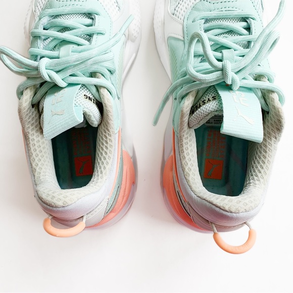 Puma RS-X Tracks Fair Aqua Women’s Sneakers Chunky Retro - Picture 9 of 11